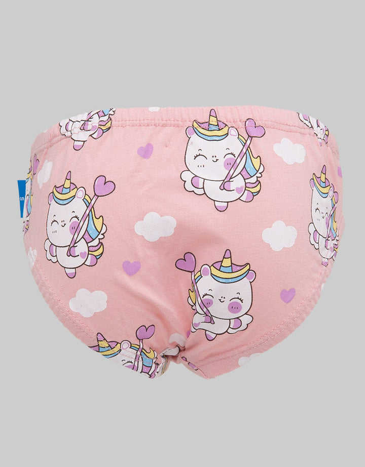 Kidz Too Brief Pack 3 Underwear Girls Unicorn