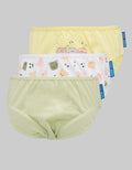 Kidz Too Brief Pack Of 3 Underwear Girl Bear 