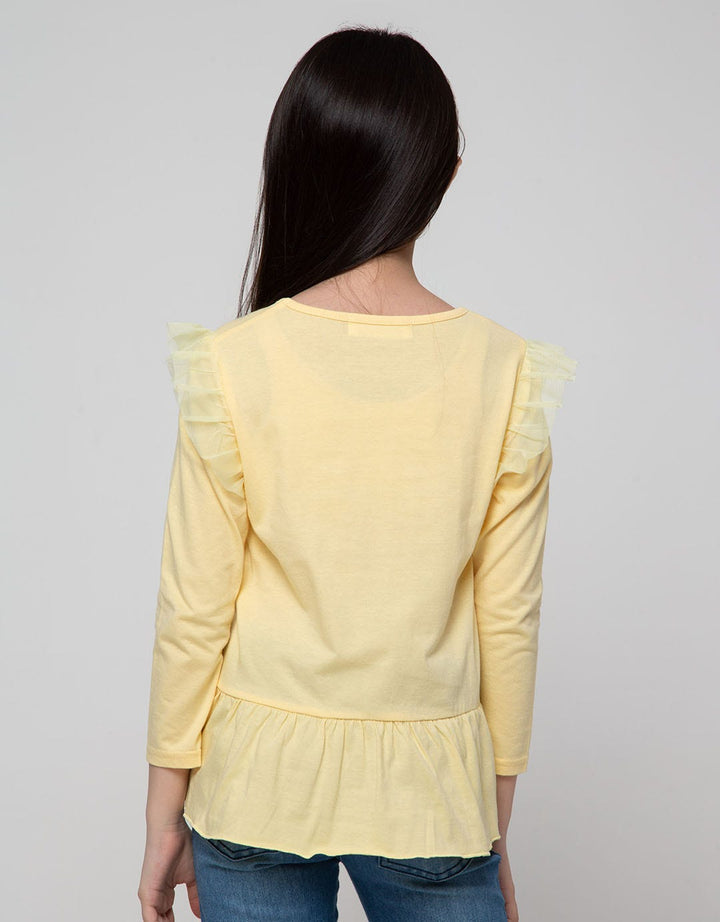 Aero Lengan Panjang T-Shirt Tile Beautiful