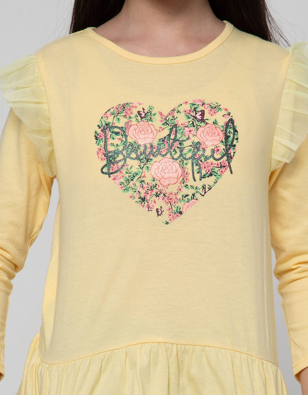 Aero Lengan Panjang T-Shirt Tile Beautiful