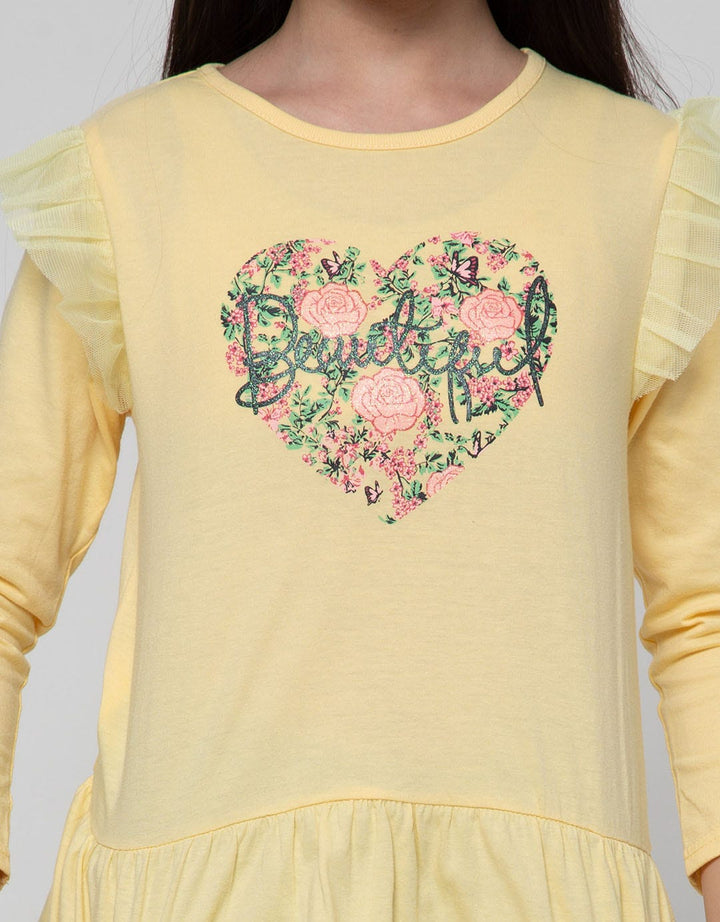Aero Lengan Panjang T-Shirt Tile Beautiful