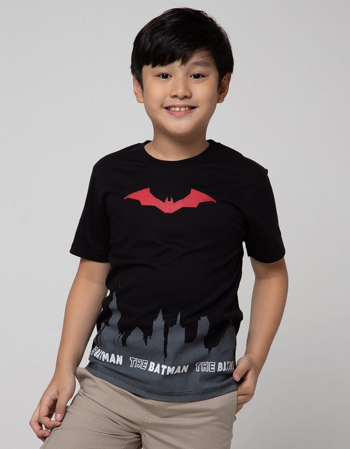 Character Short Sleeve T-Shirt Batman Movie Logo