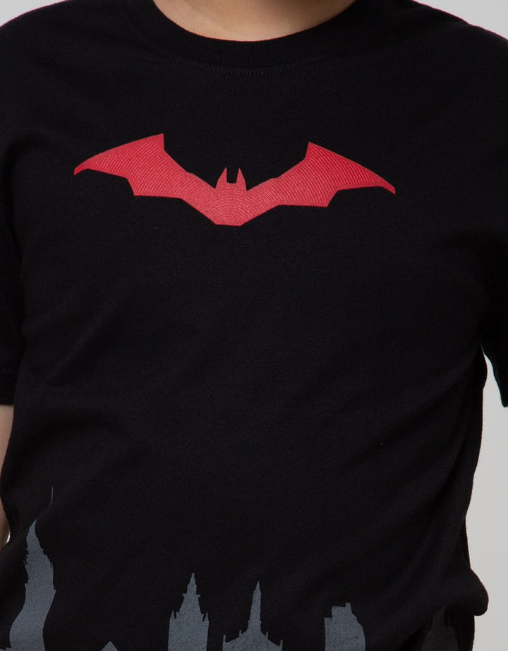 Character Short Sleeve T-Shirt Batman Movie Logo