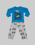 Kidz Too Top - Bottom Set Sleep Wear Time To Snooze