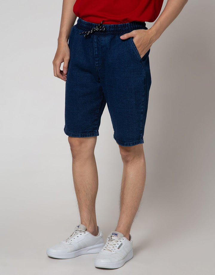 Nevada Denim Short Pants Rubber