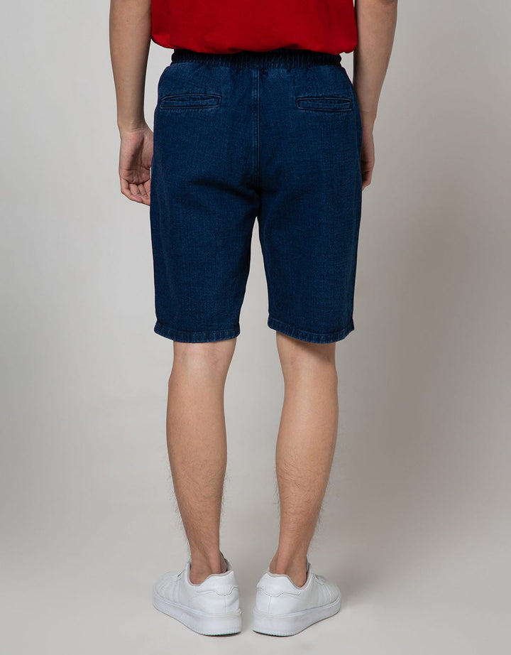 Nevada Denim Short Pants Rubber