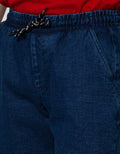 Nevada Denim Short Pants Rubber