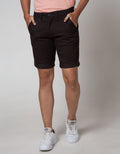 Nevada Chinos Short Pants Solid Rubber