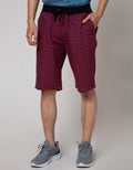 Nevada Short Pants Rib Print Stripe