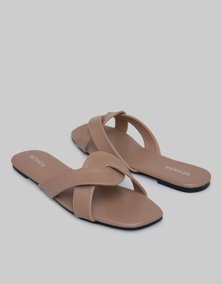 Nevada Slip On Woman Cross Strap