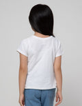 Little M Short Sleeve T-Shirt Cat Face 3D Ears