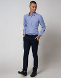 Stanley Adams Long Sleeve Shirt Checks Slim