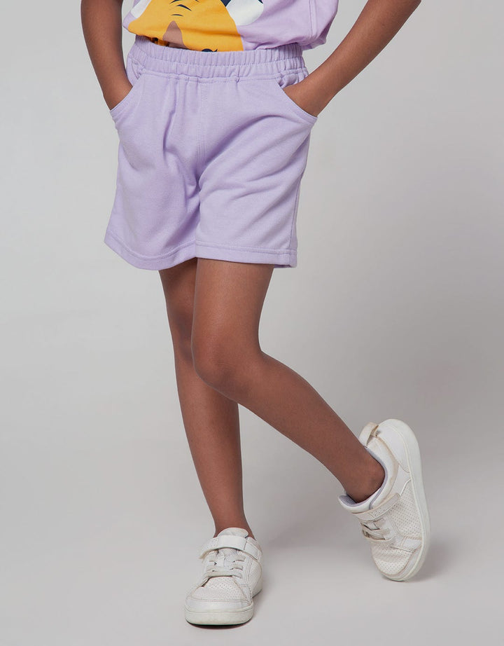 Little M Short Knit Kantong Belakang Kuping 3D 1