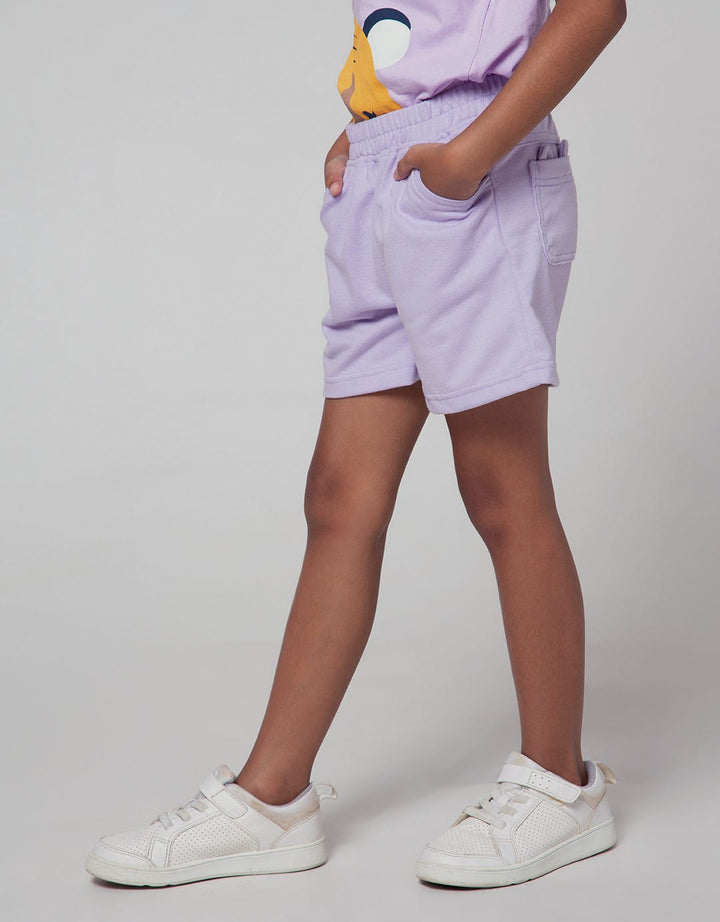 Little M Short Knit Kantong Belakang Kuping 3D 1