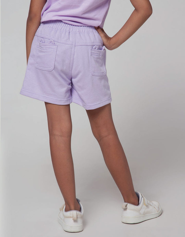Little M Short Knit Kantong Belakang Kuping 3D 1