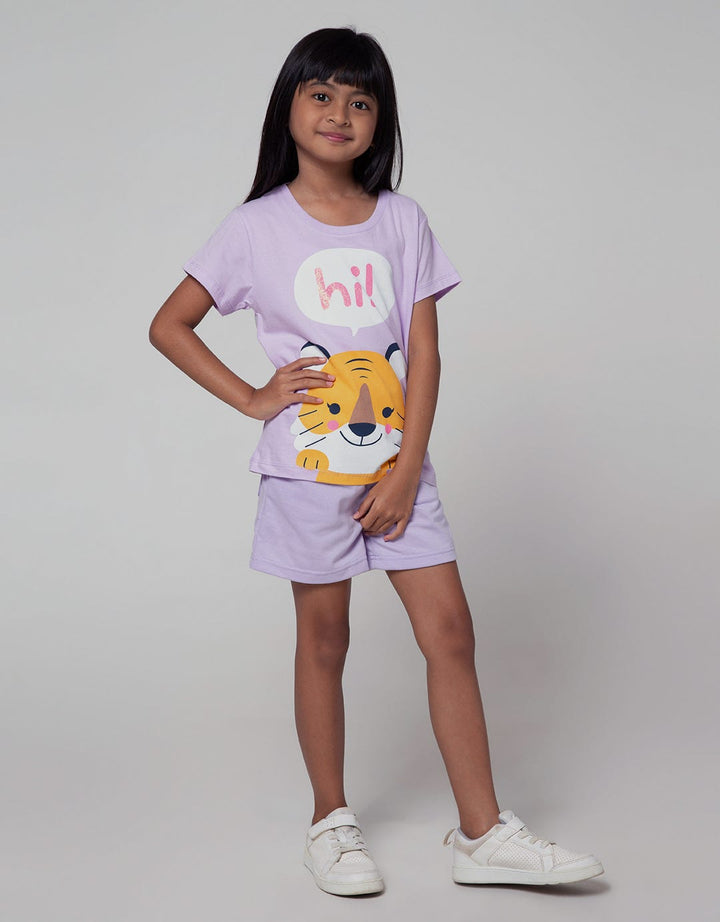 Little M Short Knit Kantong Belakang Kuping 3D 1