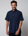 Stanley Adams Short Sleeve Shirt Checks Regular