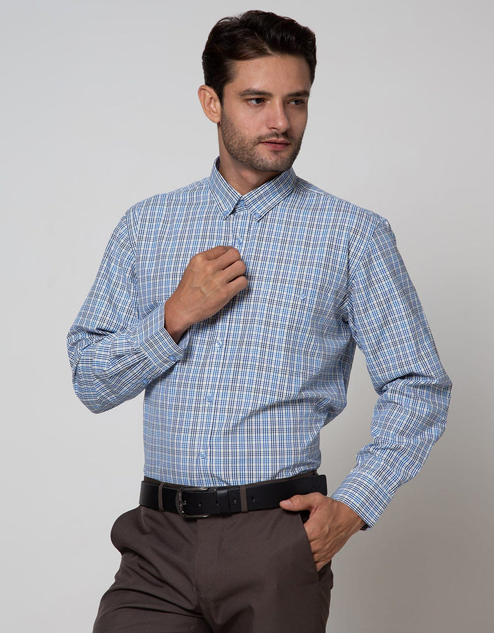 Stanley Adams Long Sleeve Shirt Checks Regular