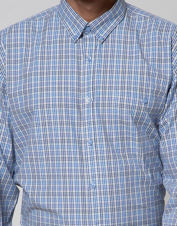 Stanley Adams Long Sleeve Shirt Checks Regular