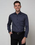 Stanley Adams Long Sleeve Shirt Print Slim