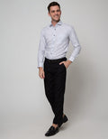 Stanley Adams Long Sleeve Shirt Print Slim
