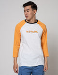 Nevada Long Sleeve Raglan T-Shirt Print Logo Brand