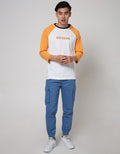Nevada Long Sleeve Raglan T-Shirt Print Logo Brand