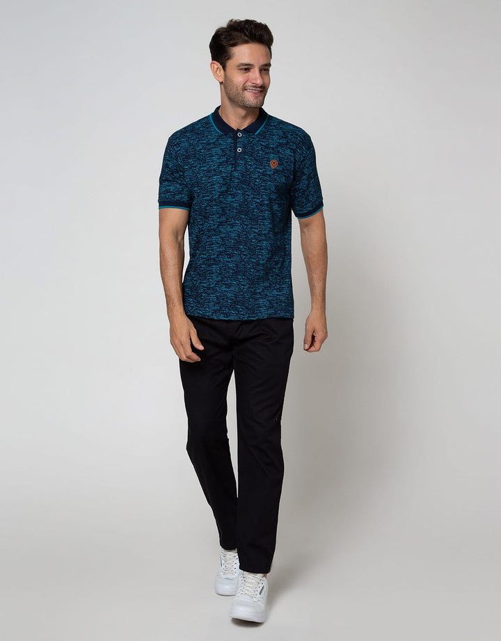 Nevada Short Sleeve Polo Shirt Jersey Full Print