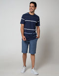 Nevada Short Pants Rib Print Dot