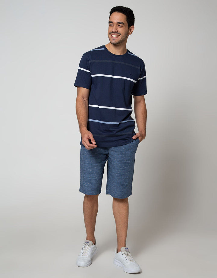 Nevada Short Pants Rib Print Dot