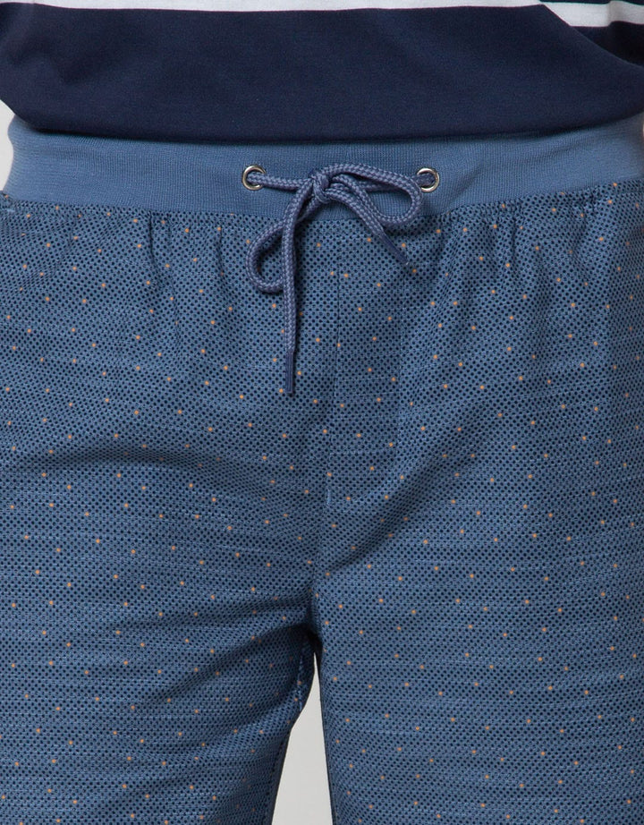 Nevada Short Pants Rib Print Dot
