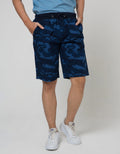 Nevada Short Pants Rib Bottom Print Tie Dye