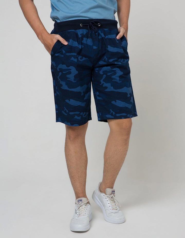 Nevada Short Pants Rib Bottom Print Tie Dye