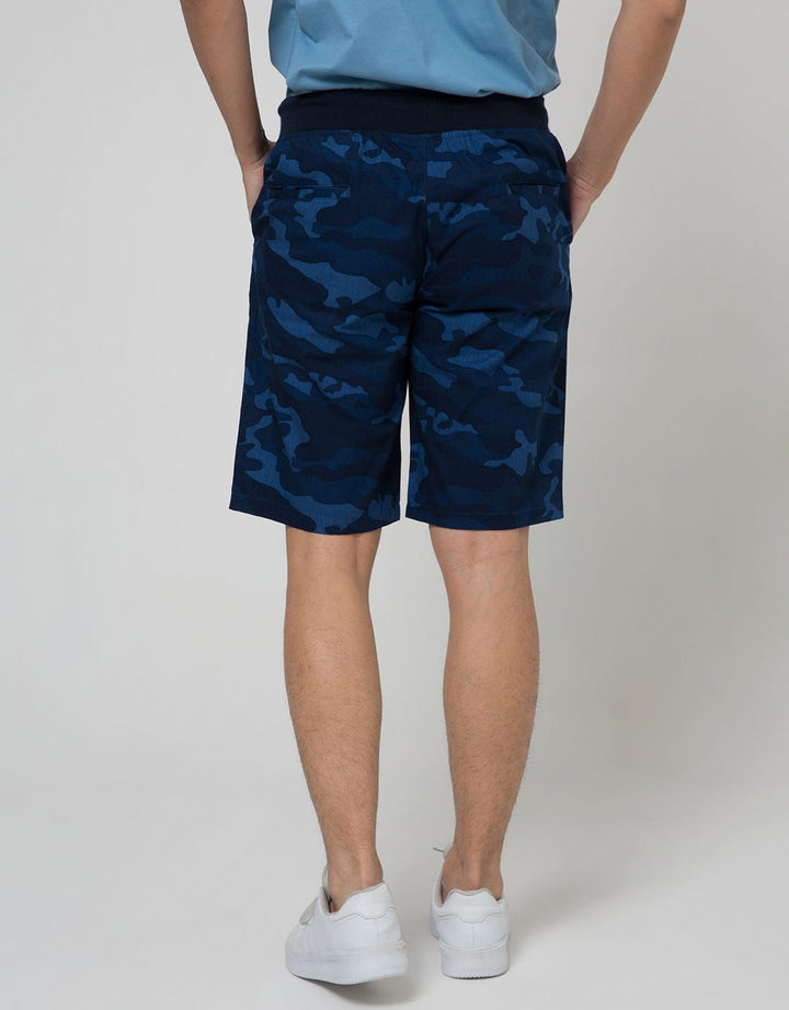 Nevada Short Pants Rib Bottom Print Tie Dye
