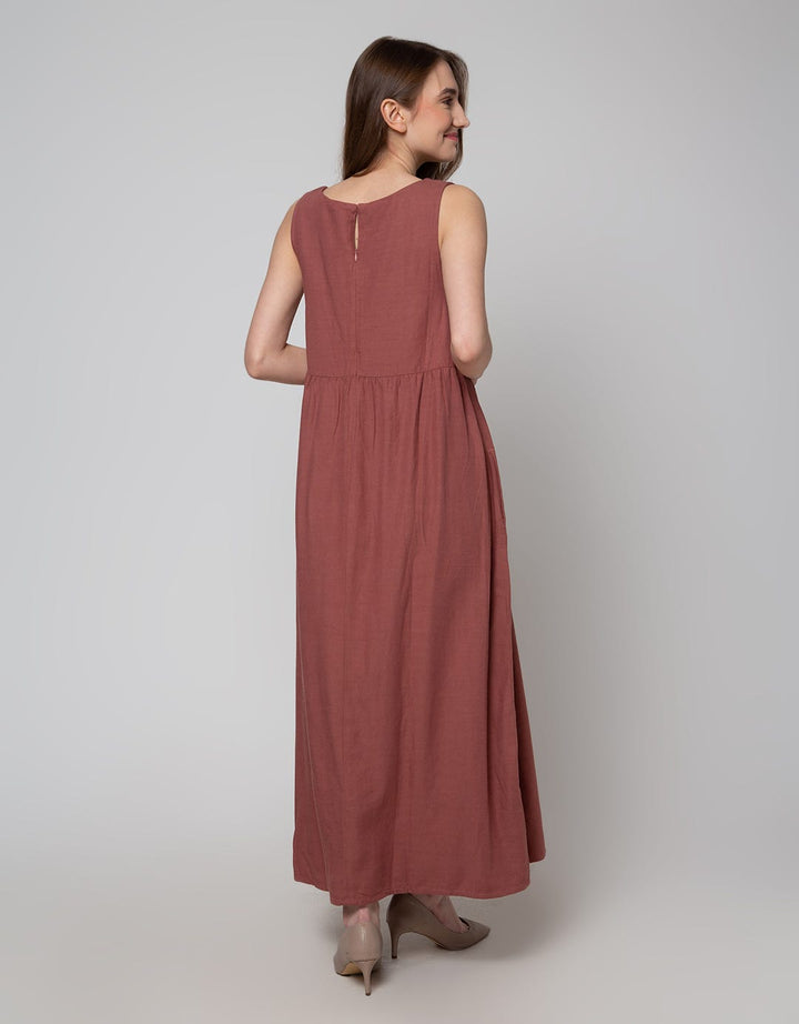 Cardinal Girl Overall Dress Button