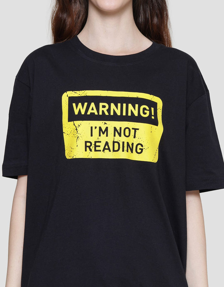 Cardinal Girl I'm Not Reading Women's T-Shirt