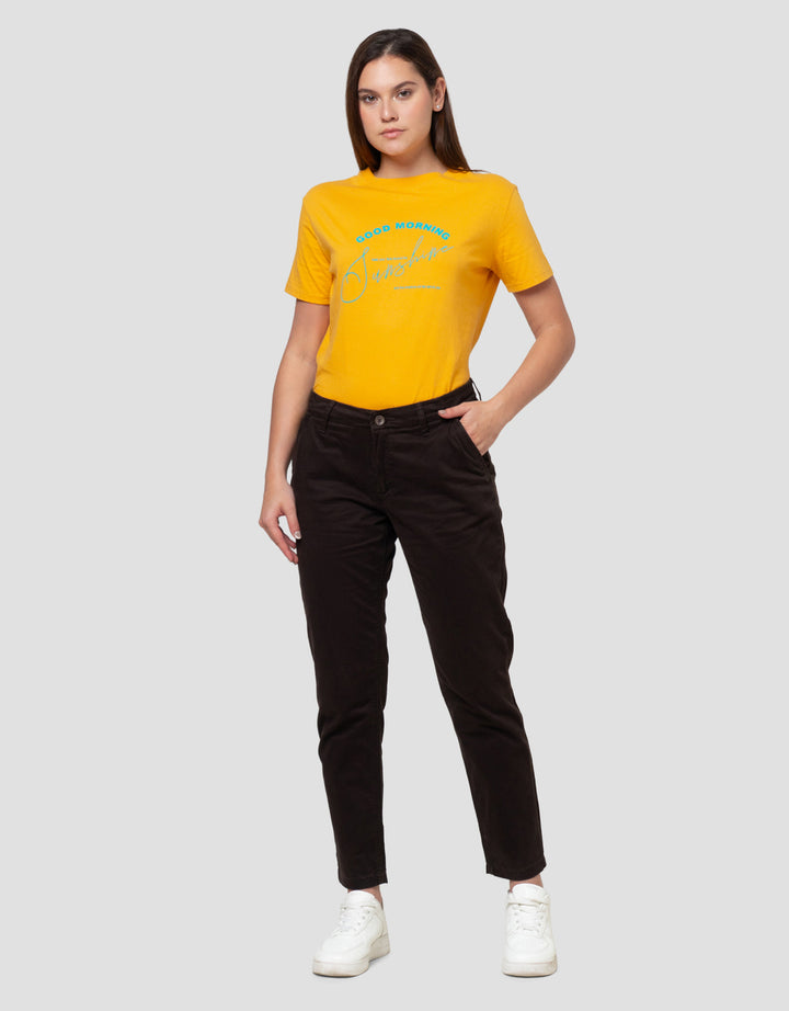Cardinal Girl Casual Officer Celana Chinos Wanita