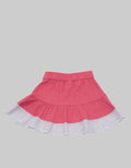 Pipiniko Midi Skirt Twill With Lace