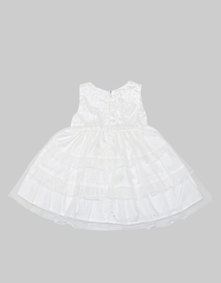 Pipiniko Short Sleeve Midi Dress Party Tier