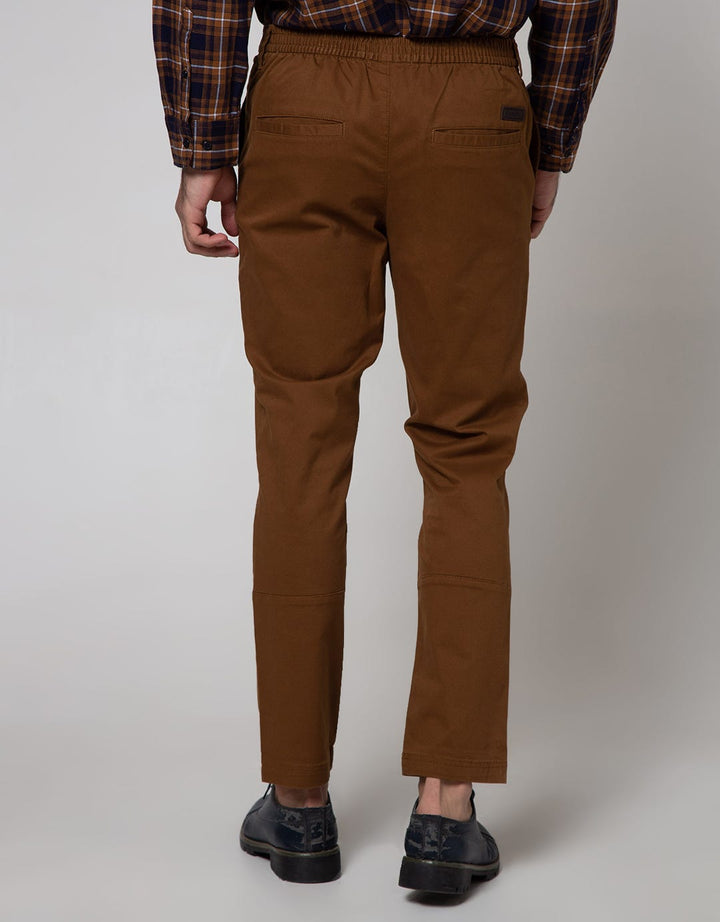 Details of Long Pants Fashion With Elastic Band On Waist 