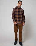 Details of Long Pants Fashion With Elastic Band On Waist 