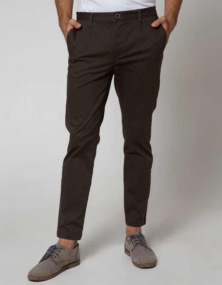Details of Long Pants Fashion With Elastic Band On Waist 