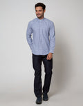Details Long Sleeve Shirt Checks