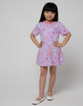 Little M Short Sleeve Midi Dress Daily 6 Cats