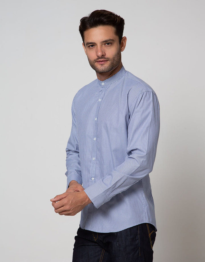 Details Long Sleeve Shirt Stripes