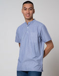 Details Short Sleeve Shirt Stripes