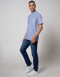 Details Short Sleeve Shirt Stripes