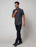 Details Short Sleeve Shirt Texture