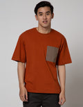 Details Short Sleeve T-Shirt Neck Solid Pocketing