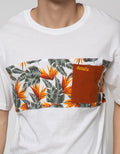 Details Short Sleeve T-Shirt R Neck Cut N Sewn Pocket